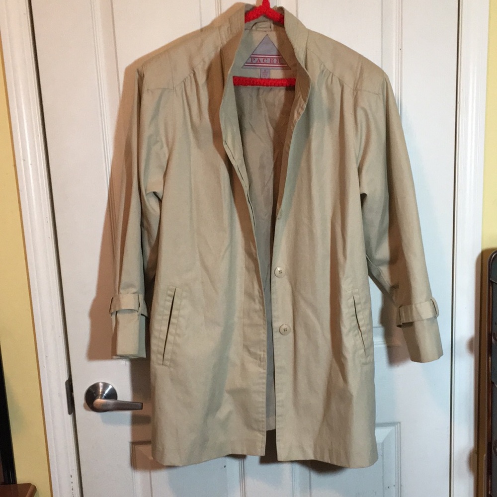 Tan Overcoat.